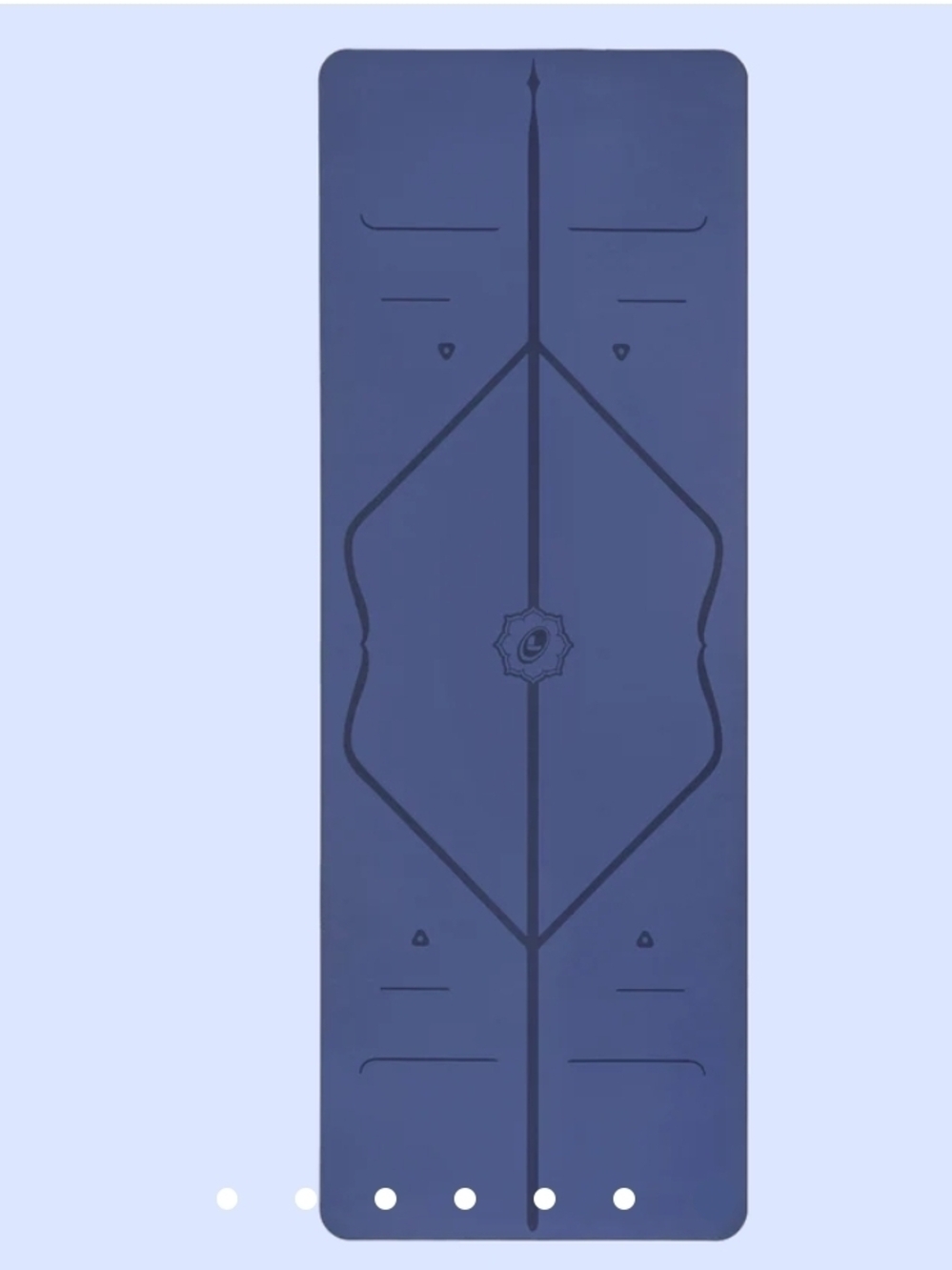Liforme Blue Non-Slip Yoga Mat
